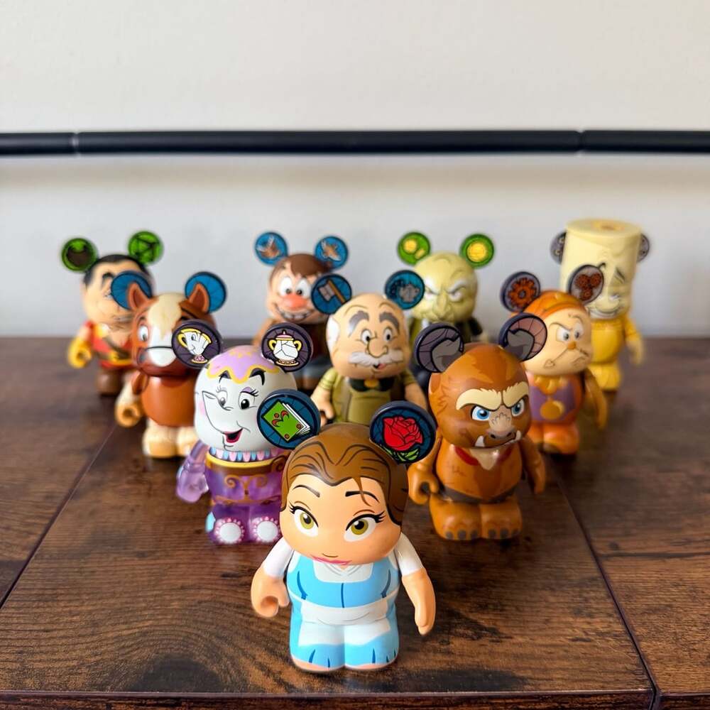 Disney Vinylmation Beauty and the Beast Series 1, 10 Figure Partial Set